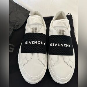 GIVENCHY City Sport Sneakers 40, white/black/silver